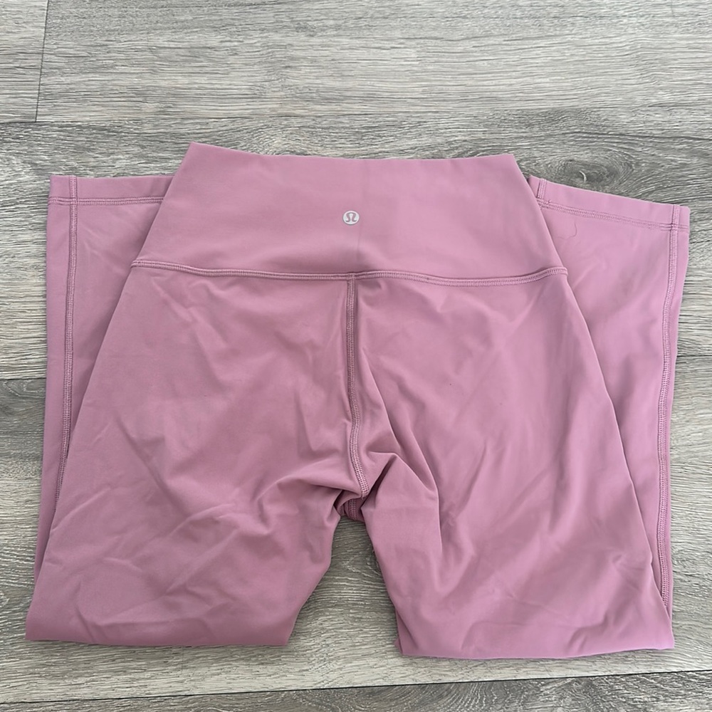 Lululemon Wunder Under Crop (High Rise) Pink Taupe